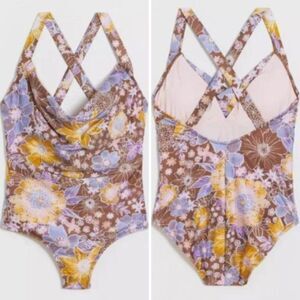 NWT Anthropologie x Alana Gunn Willandra One-Piece Swimsuit | S